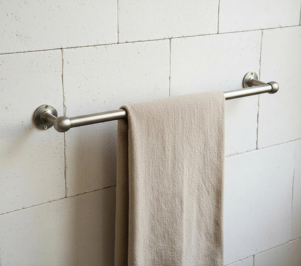 Handmade Oil Rubbed Bronze Towel Bar – Solid Brass Kitchen Hanger