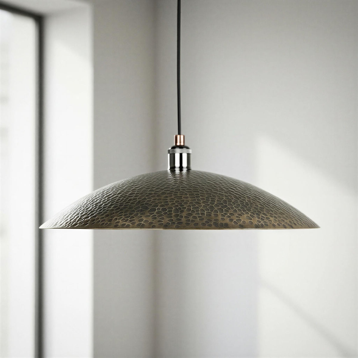 Handmade Brass Pendant Light, Large Bronze Brass Island Lighting, Hammered Kitchen Light Fixture, Brass Ceiling Light for kitchen Island